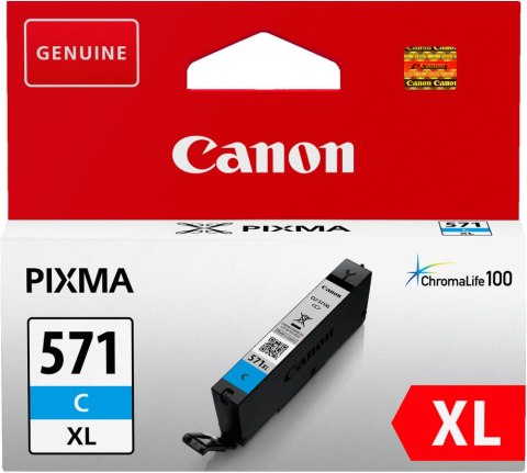 Wkład CANON CLI-571XL Cyan 0332C001 Wkład CANON CLI-571XL Cyan 0332C001