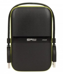 Dysk zewnętrzny HDD SILICON POWER Armor A60 (2TB /Czarno-zielony )