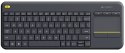 Klawiatura Bezprzewodowa LOGITECH K400 Plus Czarny Klawiatura Bezprzewodowa LOGITECH K400 Plus Czarny