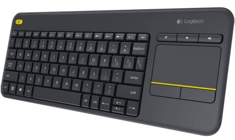 Klawiatura Bezprzewodowa LOGITECH K400 Plus Czarny Klawiatura Bezprzewodowa LOGITECH K400 Plus Czarny