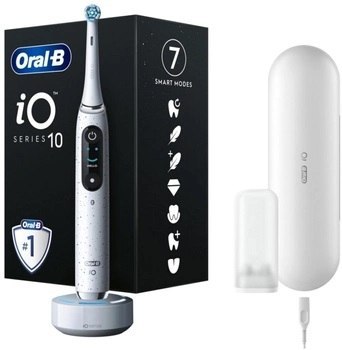 Szczoteczka elektryczna ORAL-B iO Series 10 Biały (iO Series 10 Stardust White) Szczoteczka elektryczna ORAL-B iO Series 10 Biały (iO Series 10 Stardust White)