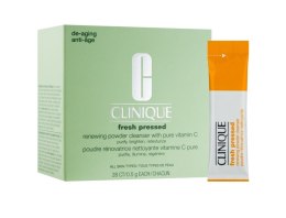 Clinique Fresh Pressed Renewing Powder Cleanser With Pure Vitamin C rozpuszczalny proszek do oczyszczania twarzy saszetka 28x0.5
