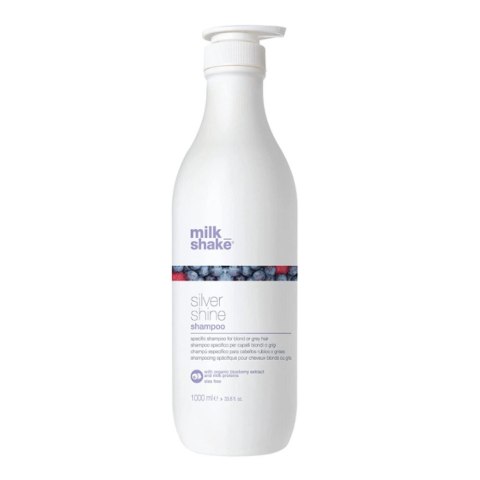 Milk Shake Silver Shine Shampoo szampon do włosów blond i siwych 1000ml (P1) Milk Shake Silver Shine Shampoo szampon do włosów blond i siwych 1000ml (P1)