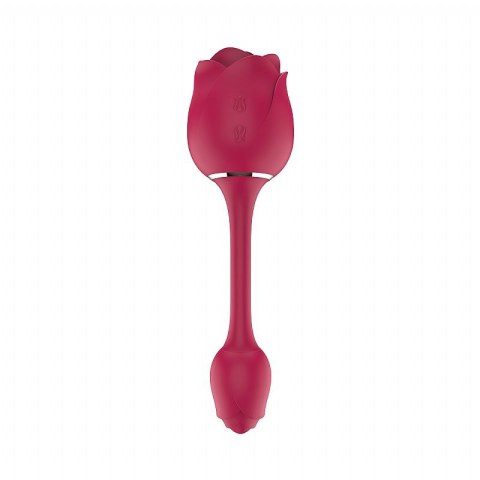 S-HANDE Immortal Flower 3 masażer intymny w kształcie róży z 9 trybami ssania i wibracji Red (P1) S-HANDE Immortal Flower 3 masażer intymny w kształcie róży z 9 trybami ssania i wibracji Red (P1)