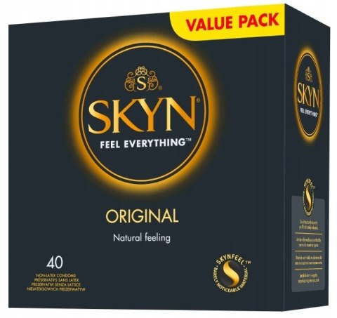 Unimil Skyn Original nielateksowe prezerwatywy 40szt (P1) Unimil Skyn Original nielateksowe prezerwatywy 40szt (P1)