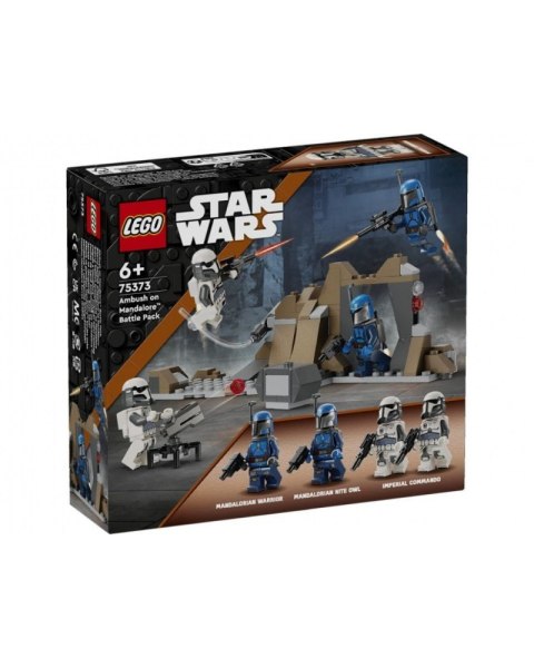 LEGO 75373 STAR WARS - Zasadzka na Mandalorze: zestaw bitewny