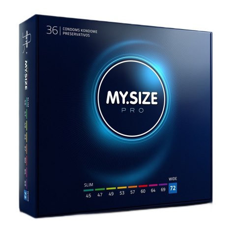 MY.SIZE PRO Condoms prezerwatywy 72mm 36szt (P1) MY.SIZE PRO Condoms prezerwatywy 72mm 36szt (P1)