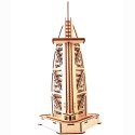 DREWNIANE PUZZLE 3D BURJ AL ARAB 42cm BURDŻ AL ARAB DIY 8+ DREWNIANE PUZZLE 3D BURJ AL ARAB 42cm BURDŻ AL ARAB DIY 8+