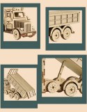 DREWNIANE PUZZLE 3D CIĘŻARÓWKA WYWROTKA DIY 14+ DREWNIANE PUZZLE 3D CIĘŻARÓWKA WYWROTKA DIY 14+