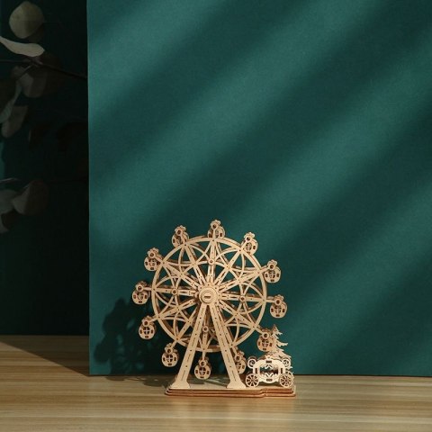 DREWNIANE PUZZLE 3D DIABELSKI MŁYN DIY DREWNIANE PUZZLE 3D DIABELSKI MŁYN DIY