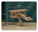 DREWNIANE PUZZLE MODEL 3D - SAMOLOT DIY DREWNIANE PUZZLE MODEL 3D - SAMOLOT DIY