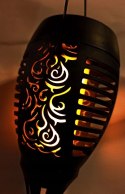 Lampa solarna wbijana Style_Home czarny 50 cm 1 szt. Lampa solarna wbijana Style_Home czarny 50 cm 1 szt.