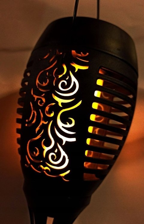 Lampa solarna wbijana Style_Home czarny 50 cm 1 szt. Lampa solarna wbijana Style_Home czarny 50 cm 1 szt.