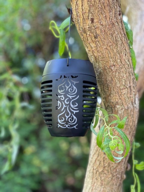 Lampa solarna wbijana Style_Home czarny 50 cm 1 szt. Lampa solarna wbijana Style_Home czarny 50 cm 1 szt.