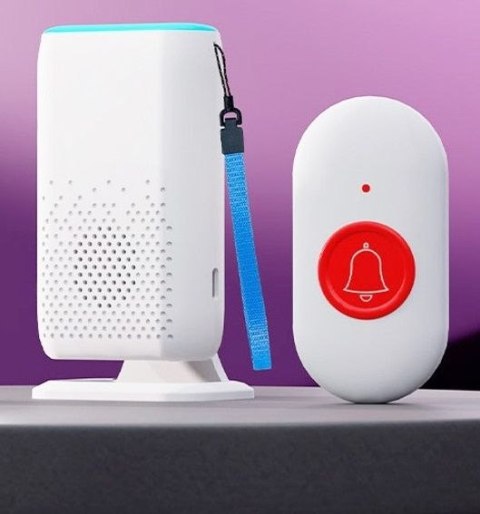 PRZYCISK ALARM ! SOS DLA SENIORÓW KOBIET W CIĄŻY WZYWANIE POMOCY DZWONEK PRZYCISK ALARM ! SOS DLA SENIORÓW KOBIET W CIĄŻY WZYWANIE POMOCY DZWONEK