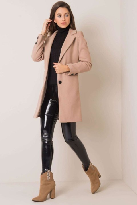 Płaszcz Damski Model TW-PL-BI-25533.18 Beige - Och Bella - L