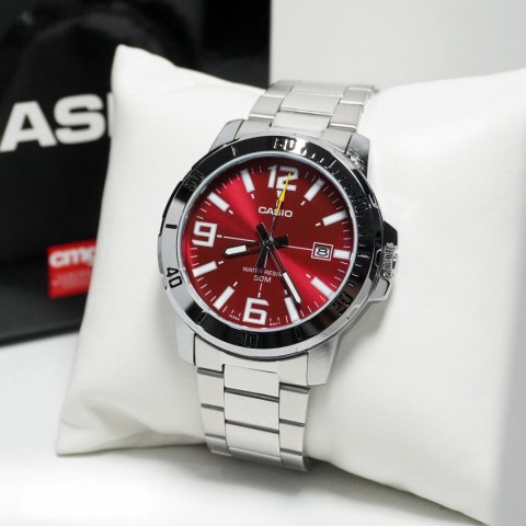 ZEGAREK MĘSKI CASIO MTP-VD01D-4B + BOX ZEGAREK MĘSKI CASIO MTP-VD01D-4B + BOX