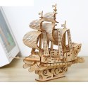 DREWNIANE PUZZLE MODEL 3D - STATEK DIY 7+ DREWNIANE PUZZLE MODEL 3D - STATEK DIY 7+