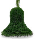 DZWON ŚWIĄTECZNY XXL Z IGLIWIA BAZA Z ZIELONYCH GAŁĄZEK WISZĄCY DZWON ŚWIĄTECZNY XXL Z IGLIWIA BAZA Z ZIELONYCH GAŁĄZEK WISZĄCY