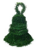 DZWON ŚWIĄTECZNY XXL Z IGLIWIA BAZA Z ZIELONYCH GAŁĄZEK WISZĄCY DZWON ŚWIĄTECZNY XXL Z IGLIWIA BAZA Z ZIELONYCH GAŁĄZEK WISZĄCY