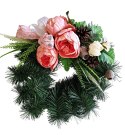 DEKORACJA GROBU WIĄZANKA STROIK NA CMENTARZ 35cm DEKORACJA GROBU WIĄZANKA STROIK NA CMENTARZ 35cm
