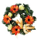 DEKORACJA GROBU WIĄZANKA STROIK NA CMENTARZ 38cm DEKORACJA GROBU WIĄZANKA STROIK NA CMENTARZ 38cm