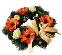 DEKORACJA GROBU WIĄZANKA STROIK NA CMENTARZ 38cm DEKORACJA GROBU WIĄZANKA STROIK NA CMENTARZ 38cm