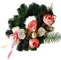 DEKORACJA GROBU WIĄZANKA STROIK NA CMENTARZ 38cm DEKORACJA GROBU WIĄZANKA STROIK NA CMENTARZ 38cm
