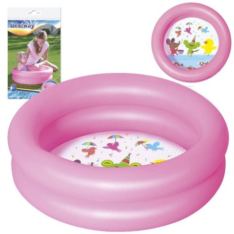 DMUCHANY BASEN BRODZIK DLA DZIECI 61cm BESTWAY NIEBIESKI/RÓŻOWY DMUCHANY BASEN BRODZIK DLA DZIECI 61cm BESTWAY NIEBIESKI/RÓŻOWY