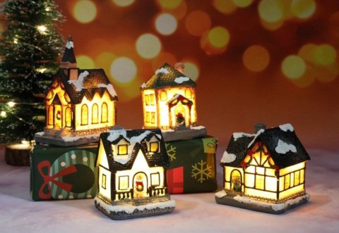 MINI KOŚCIÓŁEK ŚWIATŁO LED DEKORACJA ŚWIĄTECZNA KOŚCIÓŁ MIKROKRAJOBRAZ MINI KOŚCIÓŁEK ŚWIATŁO LED DEKORACJA ŚWIĄTECZNA KOŚCIÓŁ MIKROKRAJOBRAZ