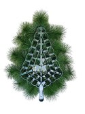 PODKŁAD SZTUCZNY FLORYSTYCZNY ŻYŁKOWY POD WIENIEC WIĄZANKĘ PODKŁAD SZTUCZNY FLORYSTYCZNY ŻYŁKOWY POD WIENIEC WIĄZANKĘ