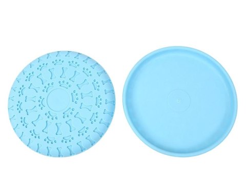 ZABAWKA DLA PSA FRISBEE MISKA NA KARMĘ WODĘ 2w1 NIEBIESKA ZABAWKA DLA PSA FRISBEE MISKA NA KARMĘ WODĘ 2w1 NIEBIESKA