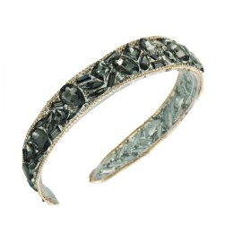 Kristall HAARBAND Graphit O411GRAF