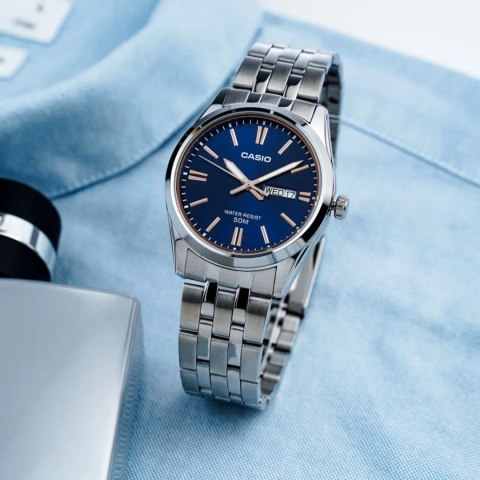 ZEGAREK MĘSKI CASIO MTP-1335D-2A2 (zd026c) + BOX ZEGAREK MĘSKI CASIO MTP-1335D-2A2 (zd026c) + BOX