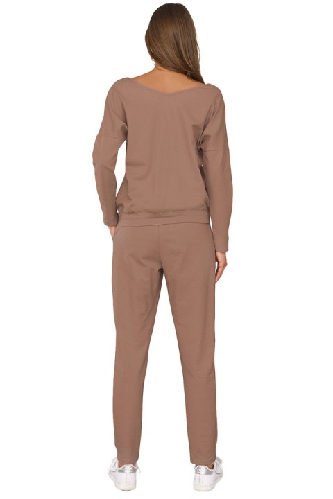 Spodnie Dres Damski Model Karina dł.r. dł.sp. Camel - Italian Fashion - XL Spodnie Dres Damski Model Karina dł.r. dł.sp. Camel - Italian Fashion - XL