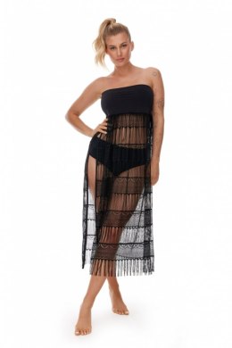 Sukienka Plażow Pareo Model Boa Vista Black - Lupo Line - S/M