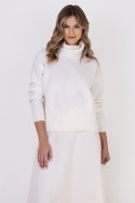 Golf Damski Model SWE291 Ecru - MKM - S/M Golf Damski Model SWE291 Ecru - MKM - S/M