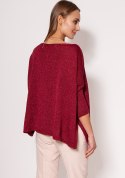 Sweter Damski Model SWE040 Bordo - MKM - S/M