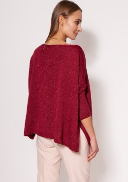 Sweter Damski Model SWE040 Bordo - MKM - S/M