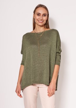 Sweter Damski Model SWE040 Green - MKM - S/M