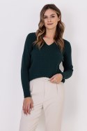 Sweter Damski Model SWE243 Green - MKM - L Sweter Damski Model SWE243 Green - MKM - L
