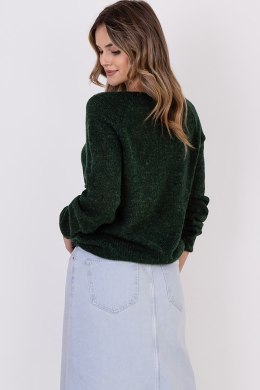 Sweter Damski Model SWE320 Dark Green - MKM - L/XL
