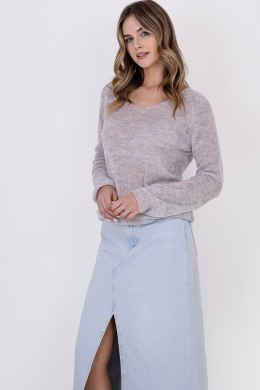 Sweter Damski Model SWE320 Light Grey - MKM - S/M