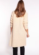 Sweter Kardigan Model PA015 Beige - MKM - S Sweter Kardigan Model PA015 Beige - MKM - S