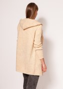 Sweter Kardigan Model PA018 Beige - MKM - S/M