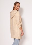 Sweter Kardigan Model PA019 Beige - MKM - L/XL