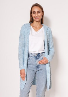 Sweter Kardigan Model PA019 Błękit - MKM - S/M