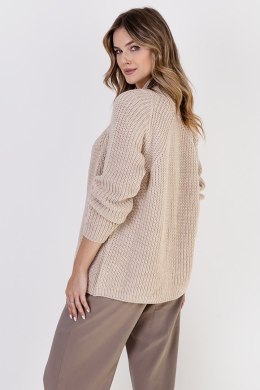 Sweter Kardigan Model SWE120 Beige - MKM - S