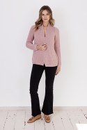 Sweter Kardigan Model SWE120 Powder Pink - MKM - s Sweter Kardigan Model SWE120 Powder Pink - MKM - s