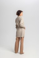 Sweter Kardigan Model SWE334 Beige - MKM - L/XL